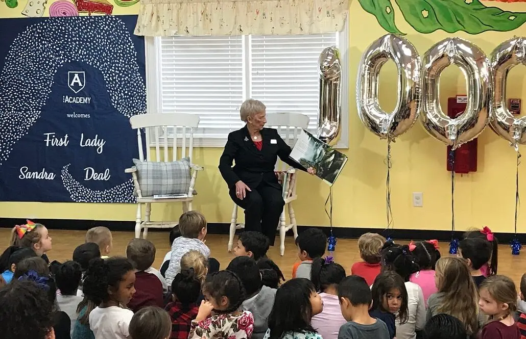 Milestone: Georgia's first lady has made 1,000 visits to schools
