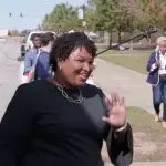 The Public Record: Stacey Abrams sides with Saints in Falcon country