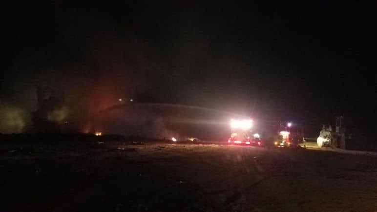 Fire breaks out at Walker County landfill