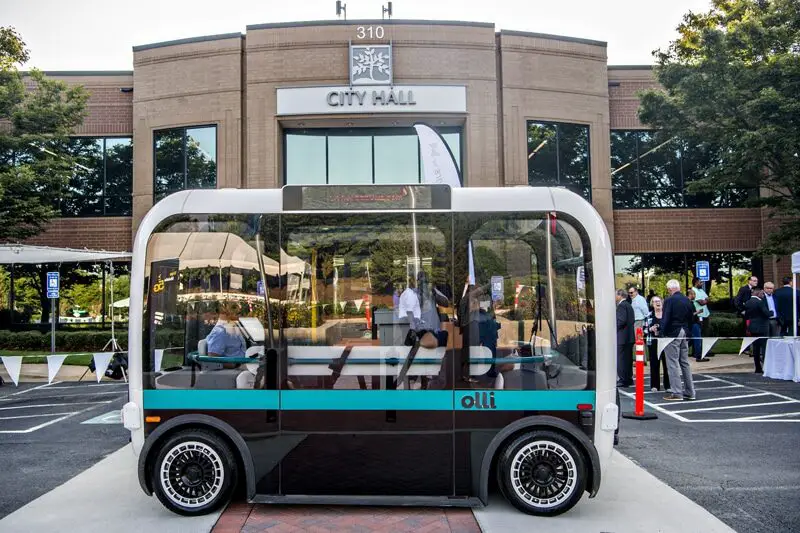 Meet Olli, Peachtree Corners' new driverless shuttle