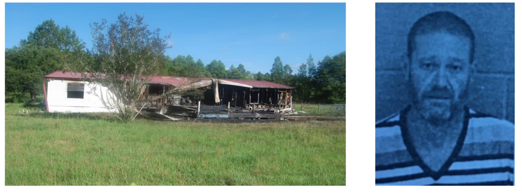 JESUP -- On Wednesday, August 7, 44-year-old Michael Kenneth Blocker, of Jesup, was arrested on a First Degree Arson charge. The charge stems from a fire that occurred on June 16, on Old Screven Road in Jesup.