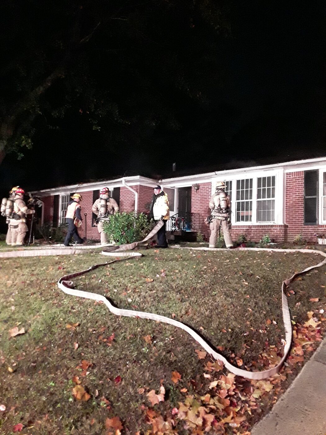 Family of five safe after early morning house fire