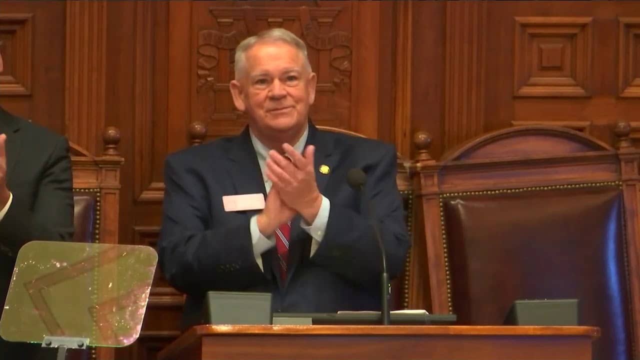 Watch Gov. Brian Kemp's State of the State Address in its entirety. The text of the speech is also posted below.