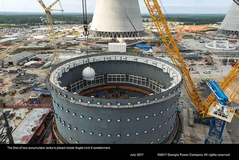 Plant Vogtle Unit 3 is up and running. It is the first new nuclear unit in the U.S. in 30 years