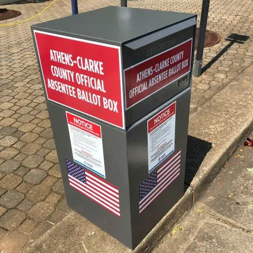 ATHENS -- The Clarke County Board of Elections has installed secure drop boxes for absentee ballots for the June 9, Presidential Preference Primary and General Primary & Nonpartisan election. They are located at: