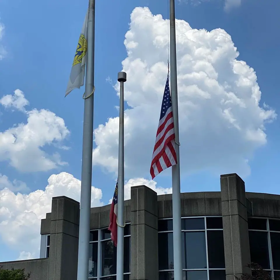 NEWS BLOG: DeKalb flies flags at half-staff to honor John Lewis