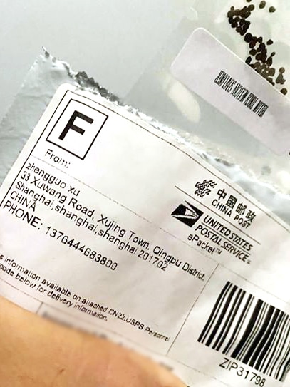 The Georgia Department of Agriculture is warning residents and farmers not to plant unsolicited seeds they receive in the mail from China.
