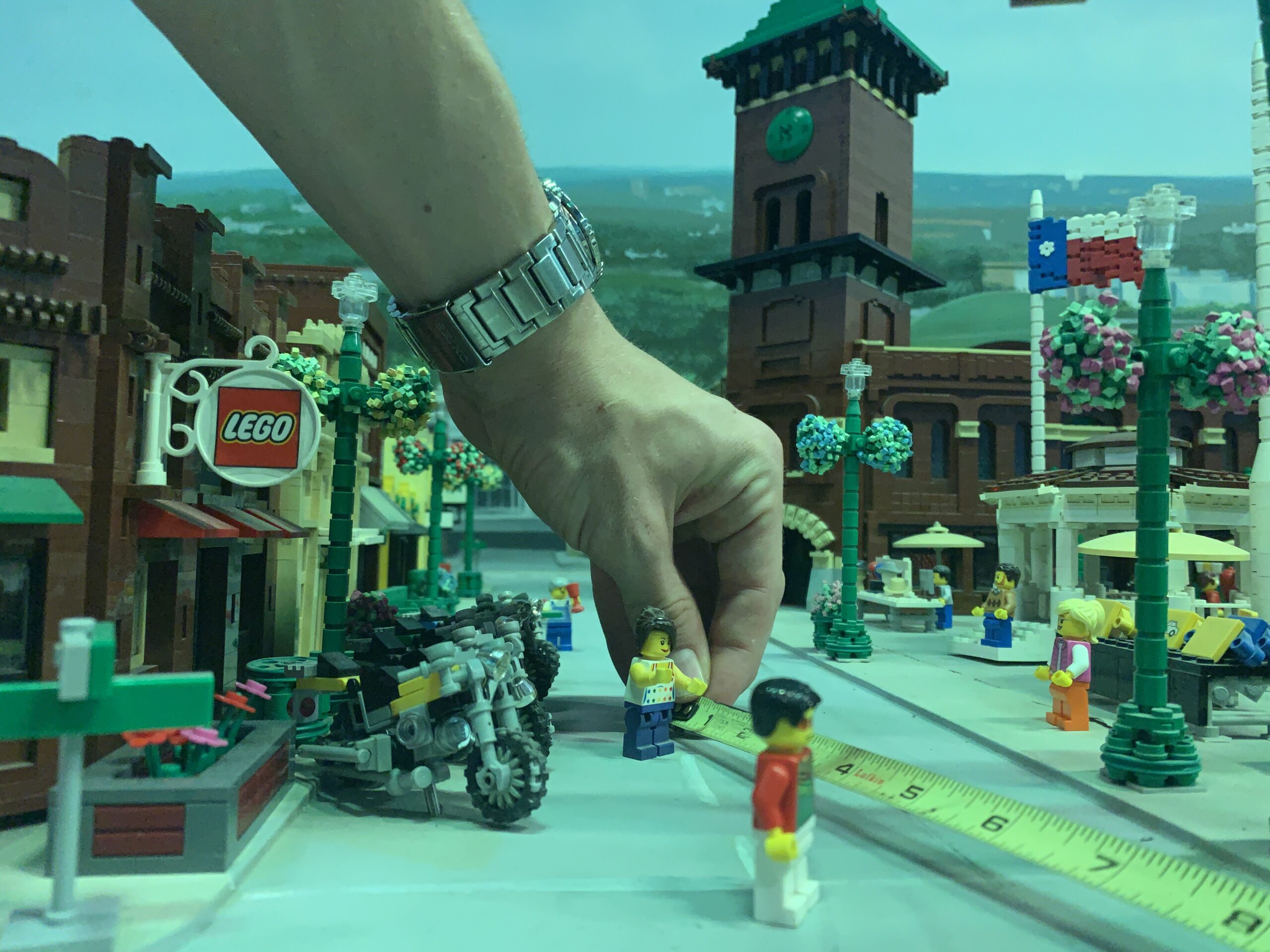 Sometimes it’s the little things that can make the biggest impact. Legoland Discovery Center Atlanta is socially distancing many of the Lego Minfigures in the attraction’s iconic Miniland.