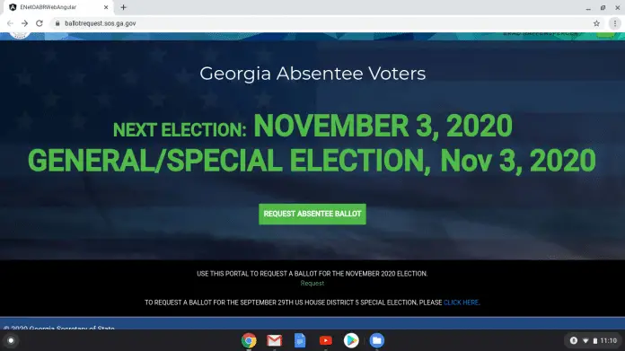 Here's how to get your absentee ballot in Georgia