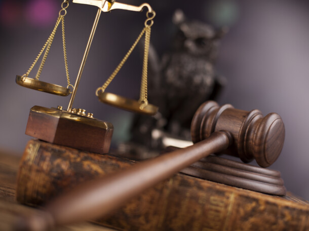 Legal system, mallet of judge