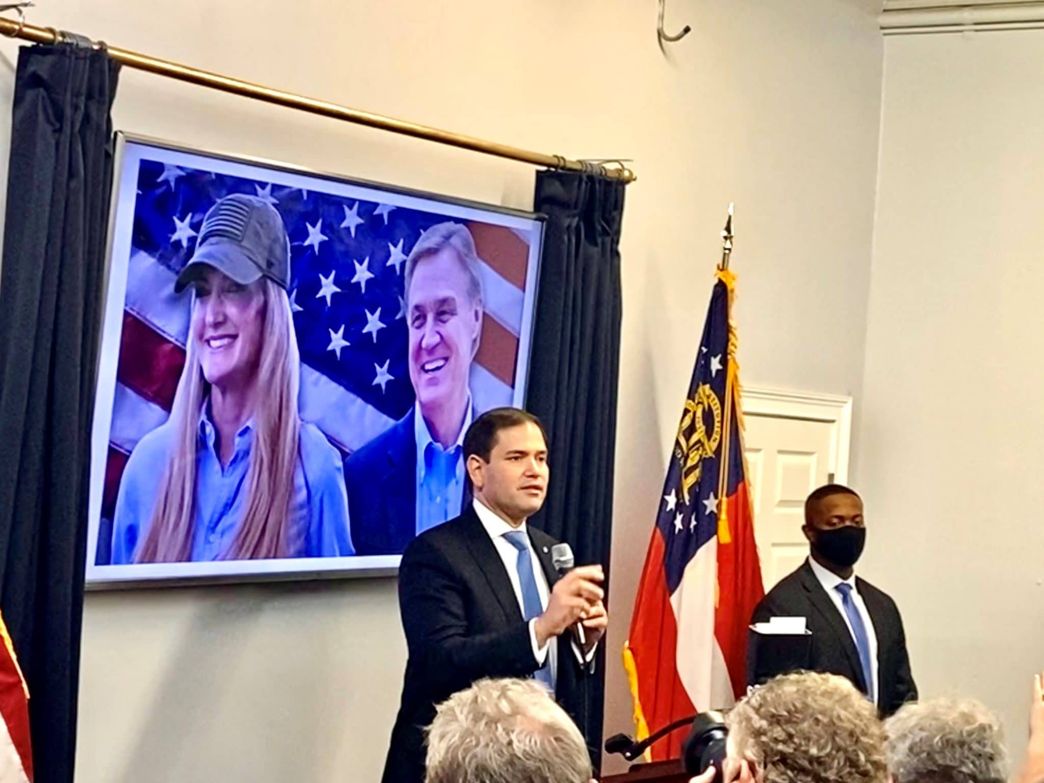 Marco Rubio visits Georgia to campaign for Loeffler