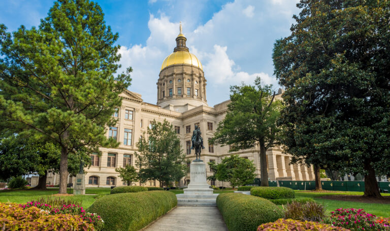 Georgia State Capitol Building in Atlanta, Georgia