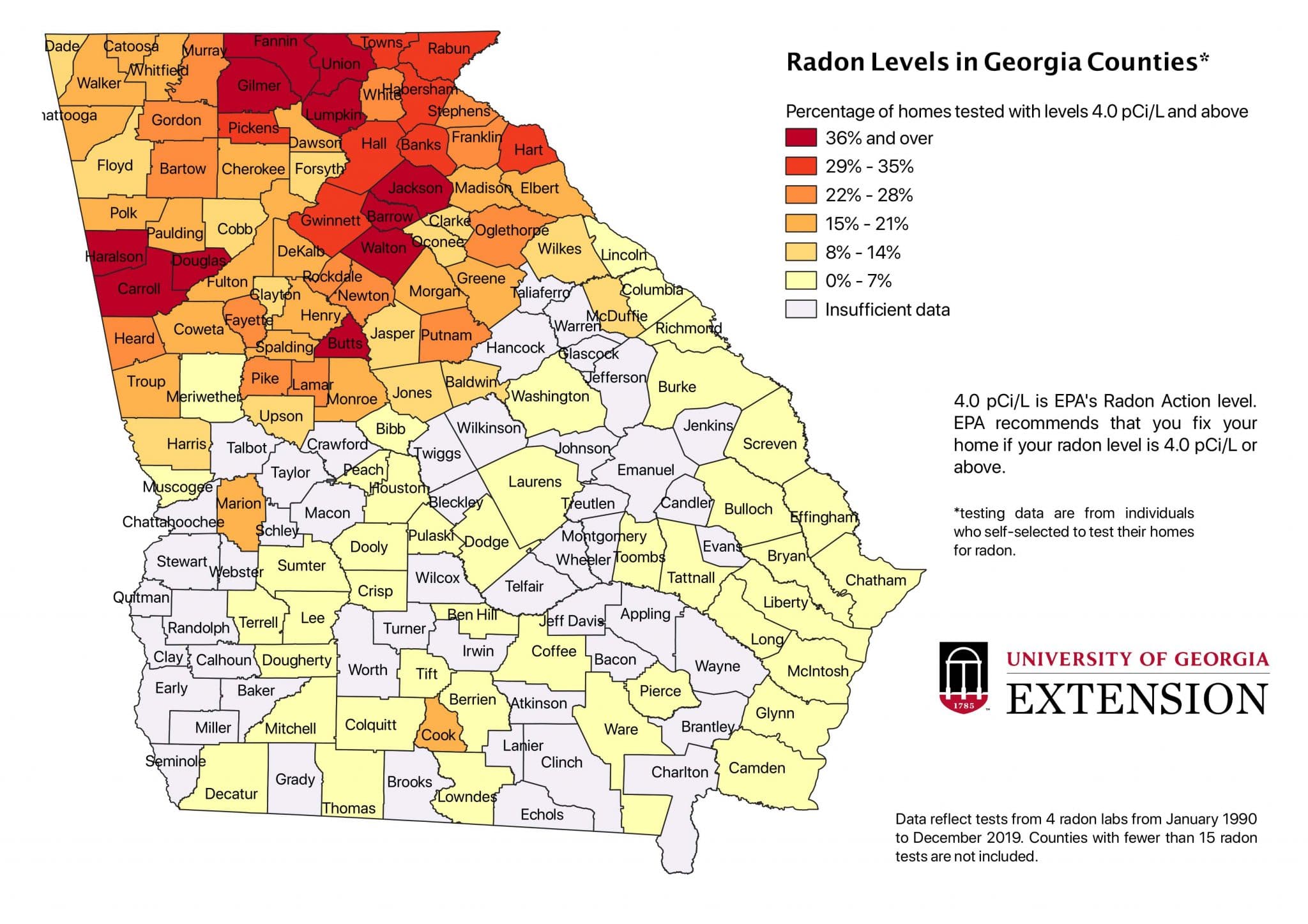 As it is every year, January is National Radon Action month. However, this year feels different, as many people are spending more time at home to keep each other safe and healthy. This makes it even more important that we test our homes for radon, a colorless, odorless gas that is the second-leading cause of lung cancer.