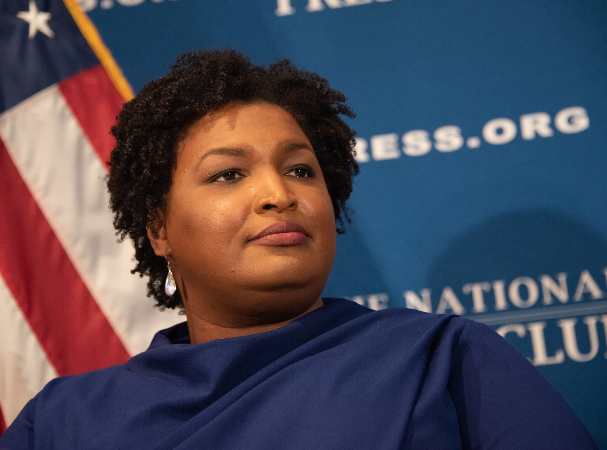 Stacey Abrams leads charge against Republican changes to voting