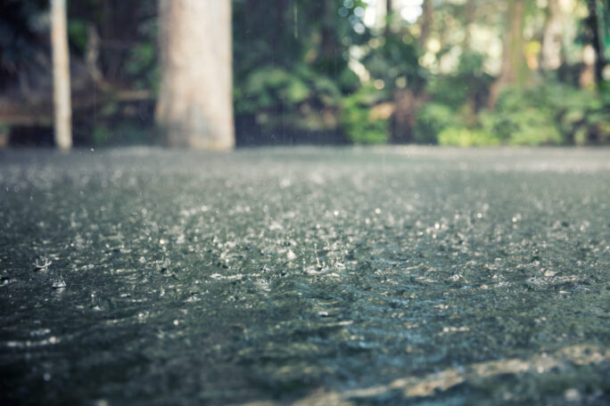 Heavy rain