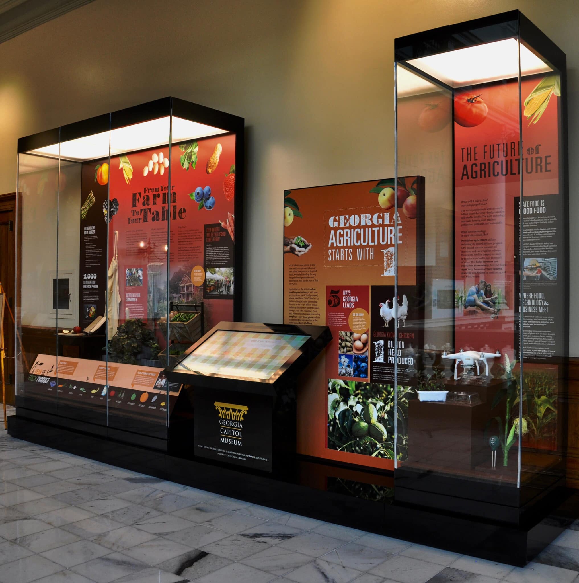 Georgia Capitol Museum exhibit highlights importance of agriculture