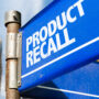 Product Recall sign