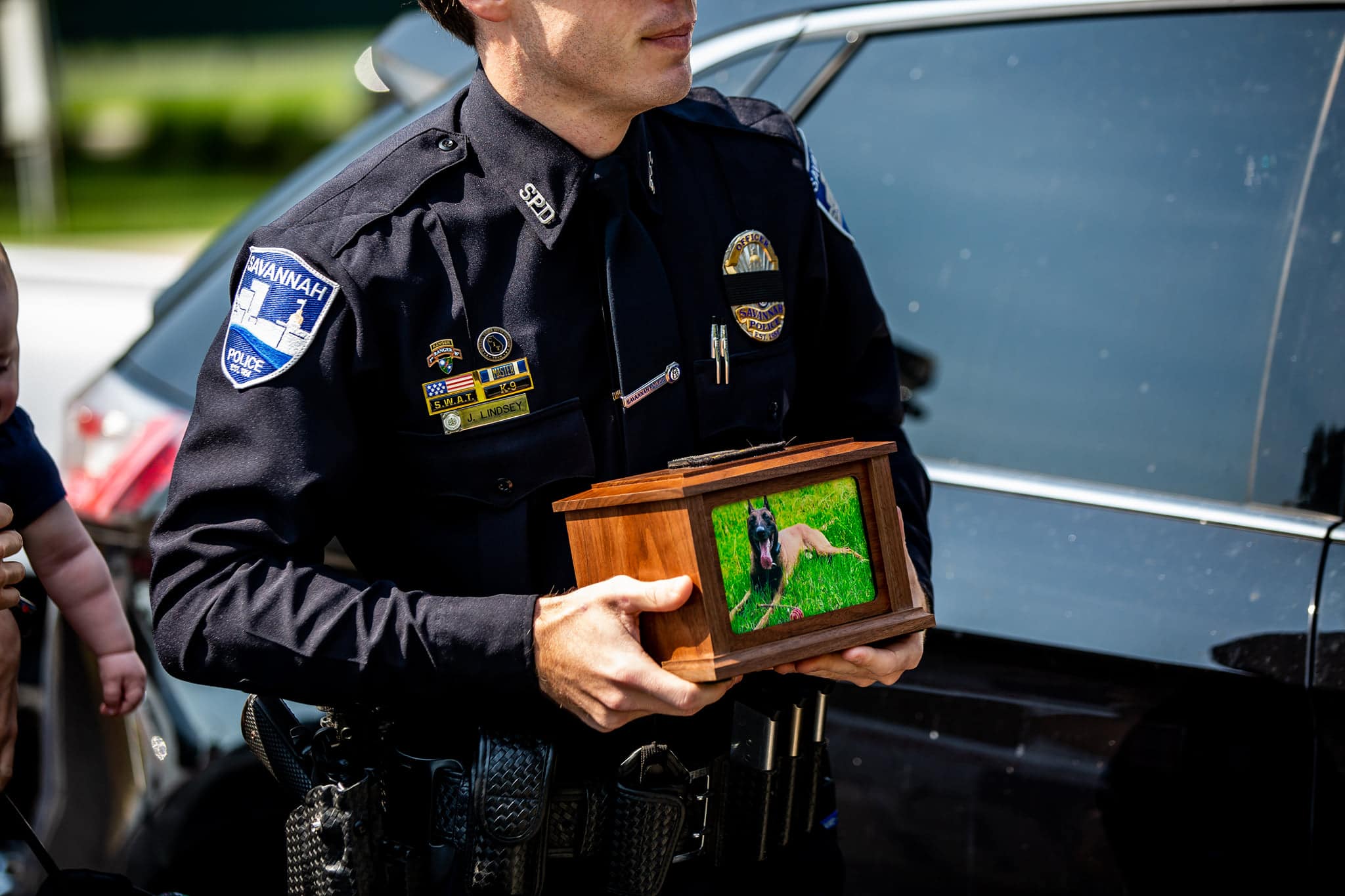 Photos: Savannah Police say goodbye to fallen K9 officer