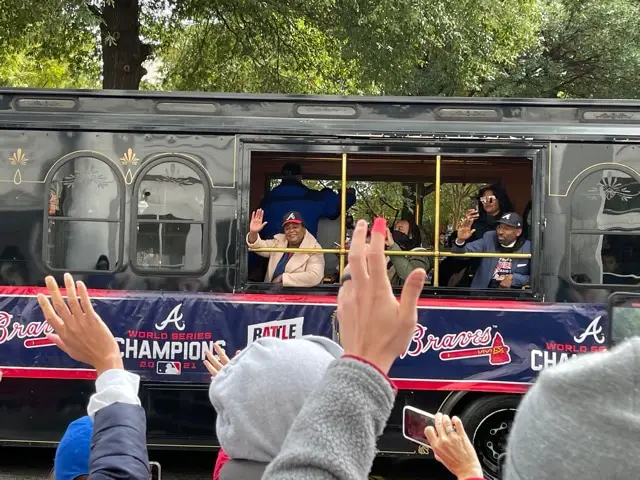 Photos: Braves celebrate World Series championship with parade