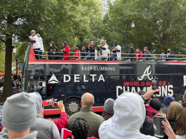 Photos: Braves celebrate World Series championship with parade