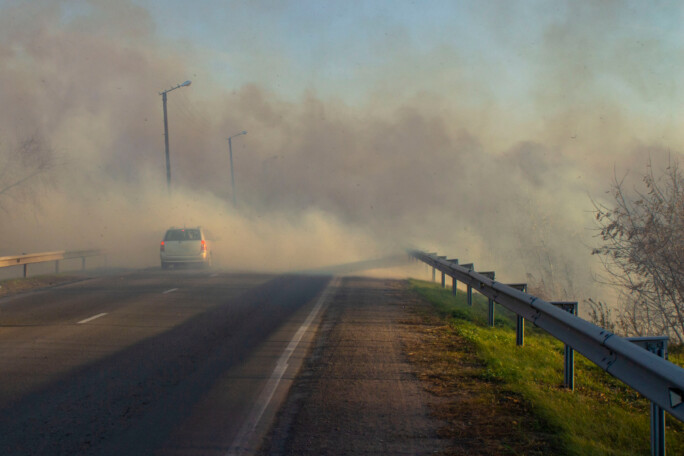 What is the smoke in North Georgia today? Shutterstock 1837655608 684x456