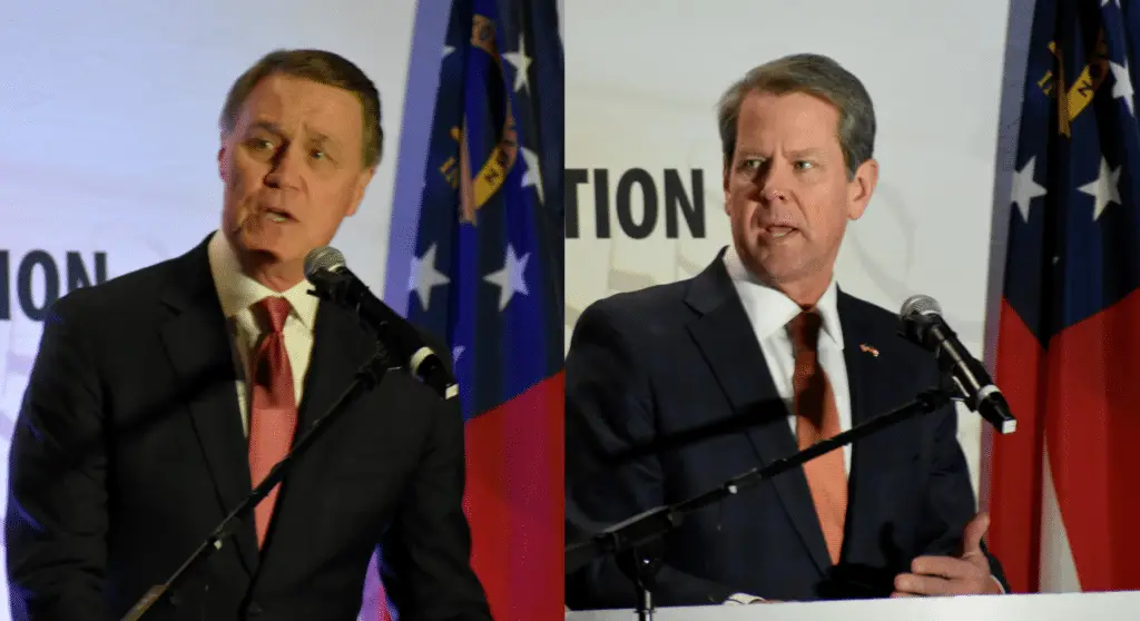 Here's what happened at the first debate between Brian Kemp and David Perdue
