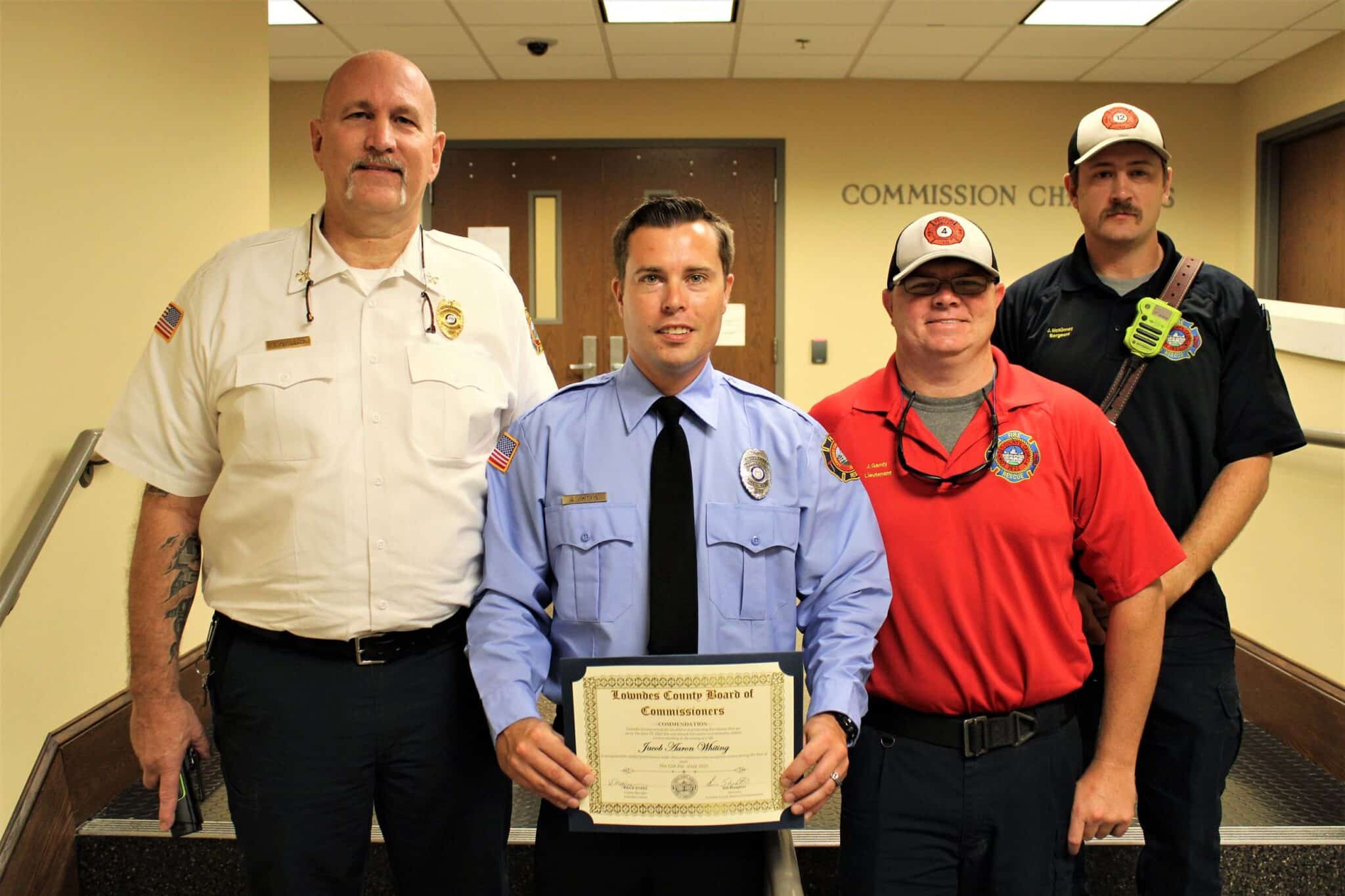 Georgia Firefighter Honored for Vehicle Rescue While Off-duty