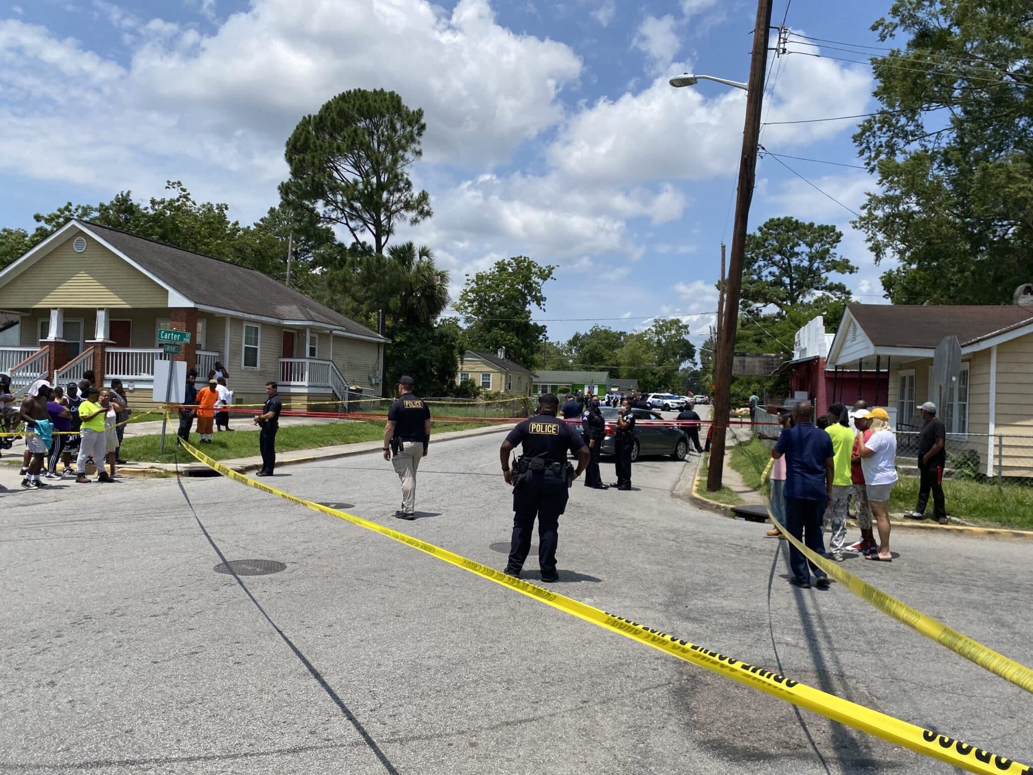 A Savannah police officer who shot and killed a man last month in Carver Village was previously disciplined and investigated for use-of-force when he worked as a prison guard, records show.