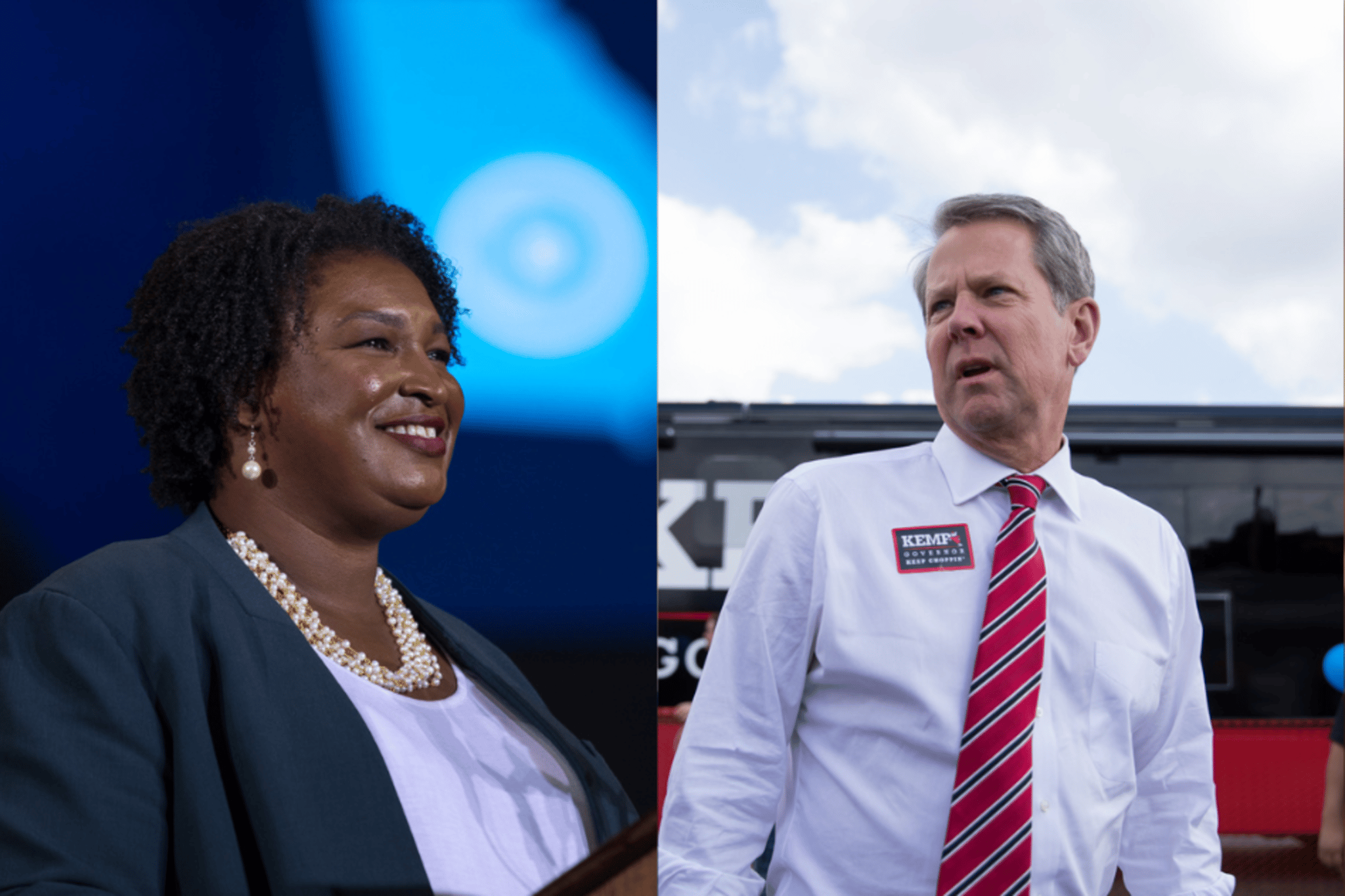 Brian Kemp and Stacey Abrams Make Final Pitches to Voters