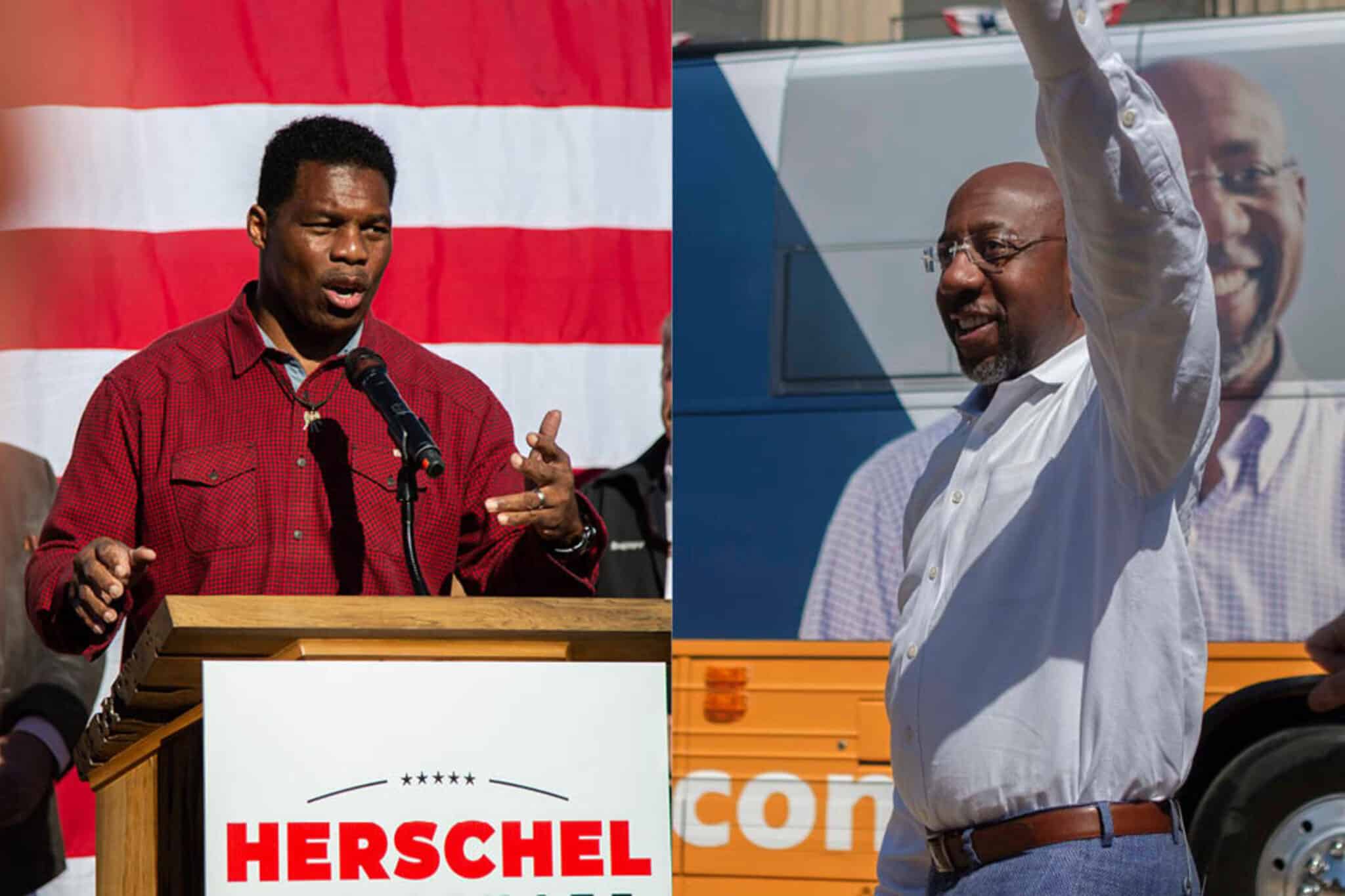 Herschel Walker and Raphael Warnock will head to a December runoff in Georgia Senate race