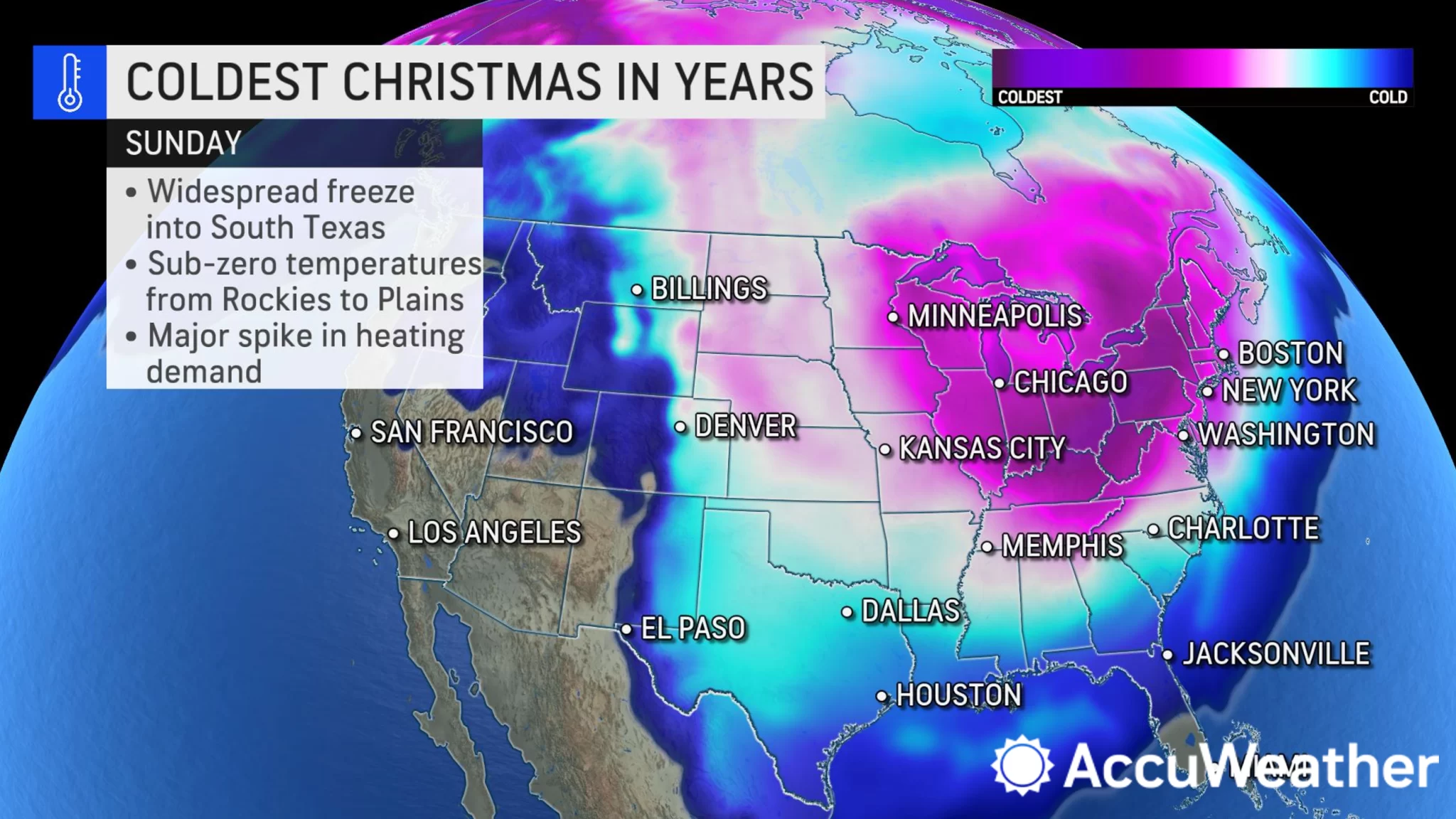 Coldest Christmas in Years?: Blast of cold air could plunge the U.S. into a deep freeze