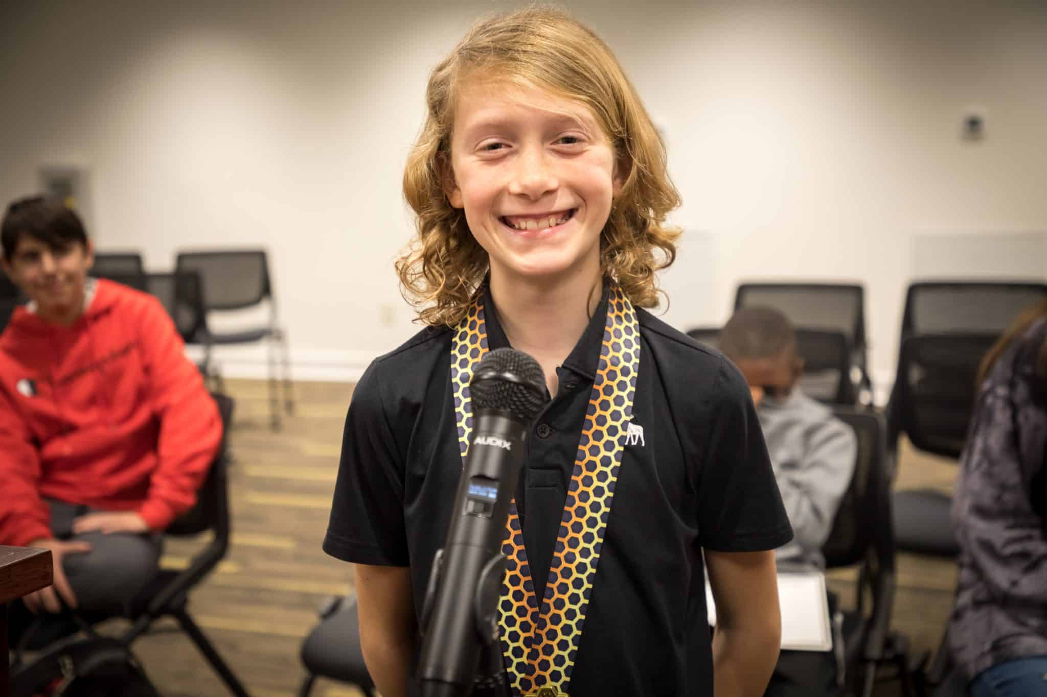 Meet Ayden Lampe, the Calhoun City Schools Spelling Bee Champ