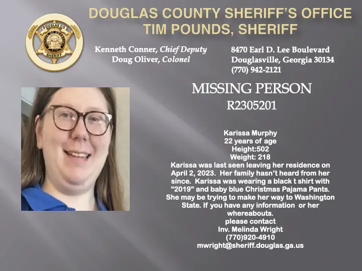 Have you seen missing Georgia 22-year-old Karissa Murphy?