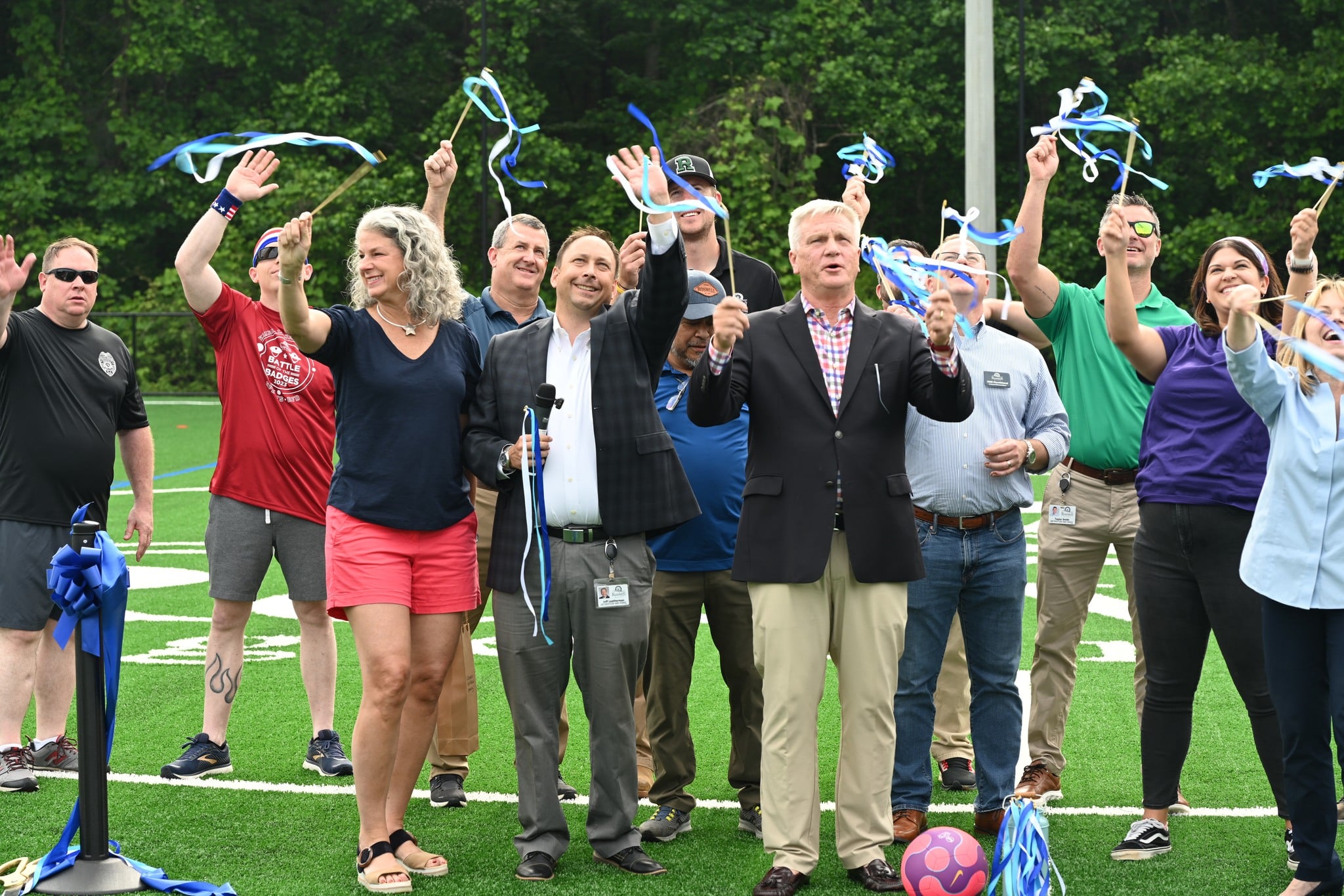 New turf fields installed at East Roswell Park