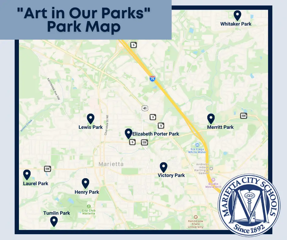 Marietta parks will showcase student artwork in July