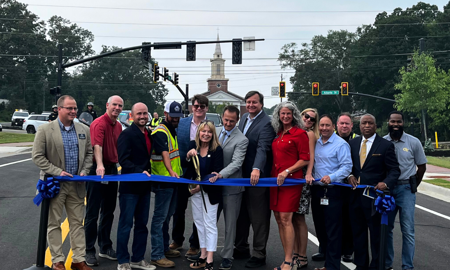 Oxbo Road in Roswell Opens to Traffic