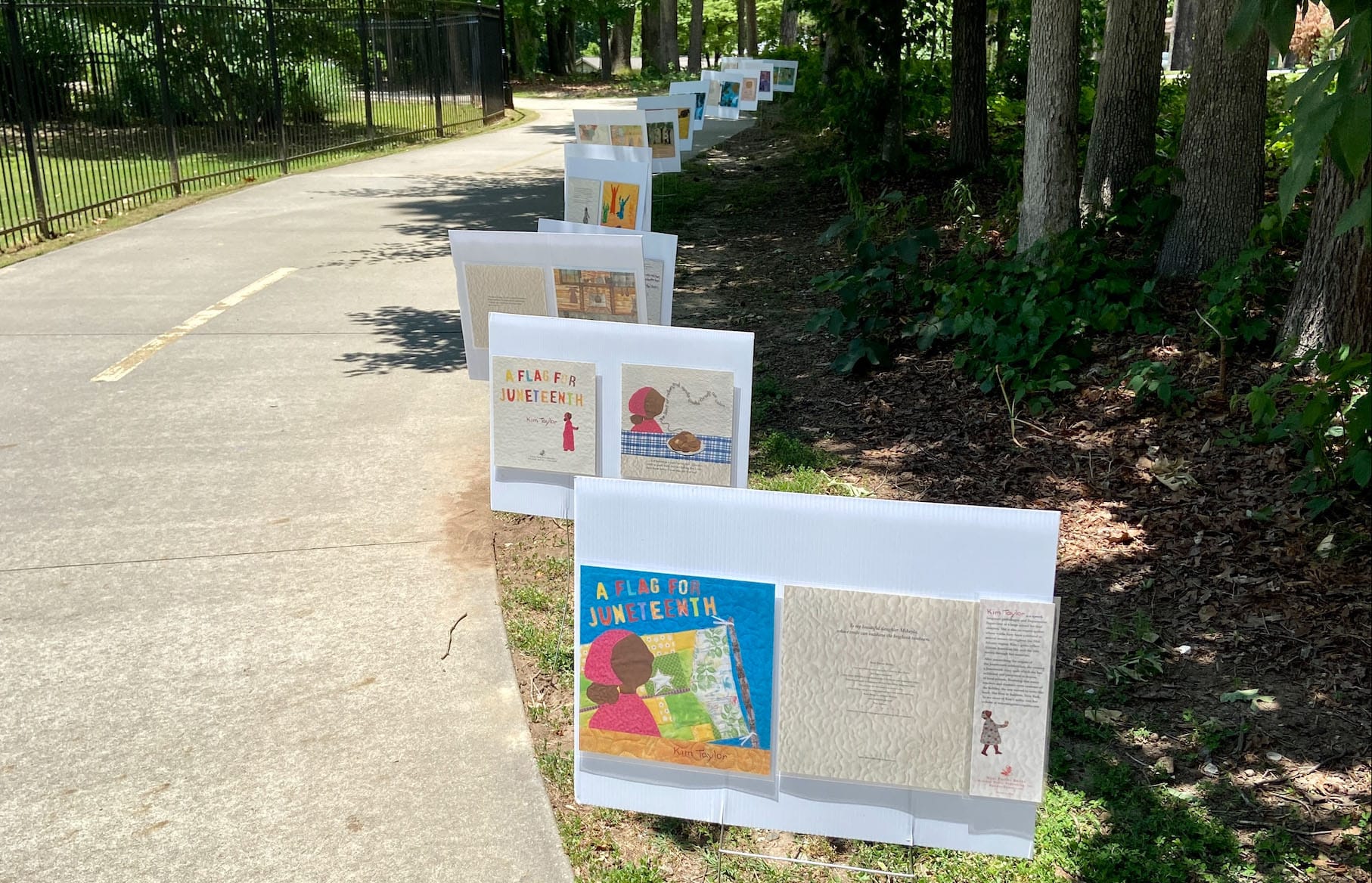 Dunwoody celebrates Juneteenth with a StoryWalk
