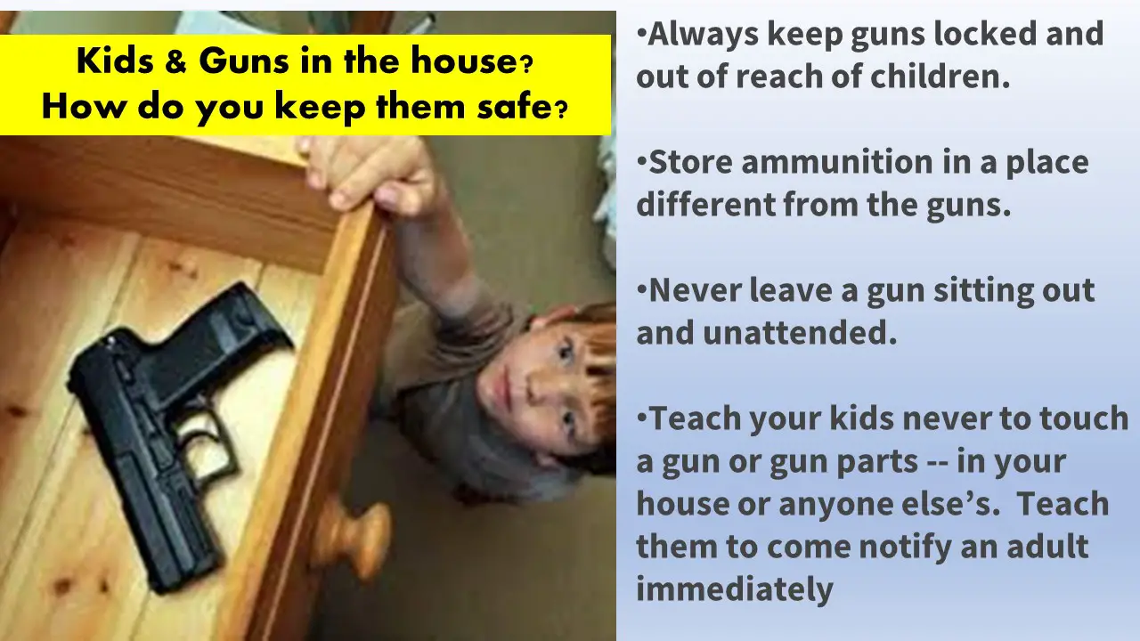 Are Your Kids Safe from Guns in Your Home?