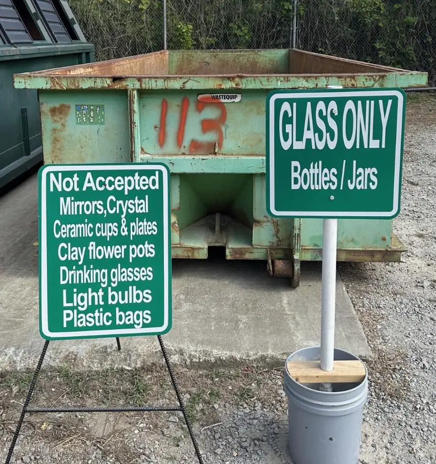 Temple Convenience Center Now Accepting Food Grade Glass for Recycling