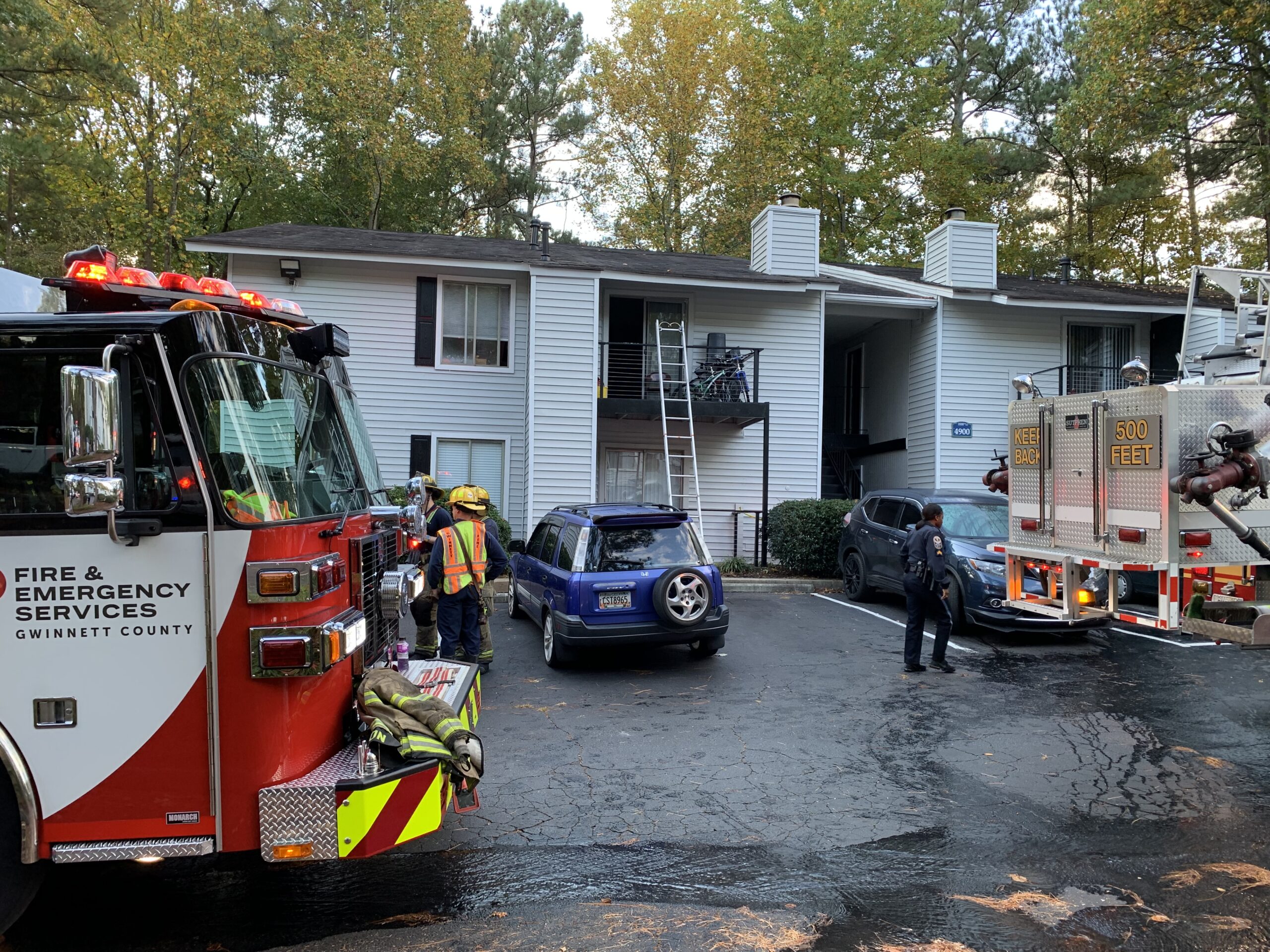 The Details: Shortly before 8 a.m., police and firefighters were dispatched to an apartment fire in Peachtree Corners. They discovered a 6-year-old boy with multiple stab wounds who was later pronounced dead at the hospital. The child was the only person in the apartment at the time of the fire.