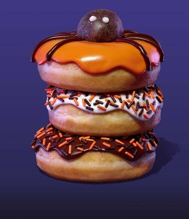 Dunkin' Drops Spider Donut-Inspired Inflatable Halloween Decoration