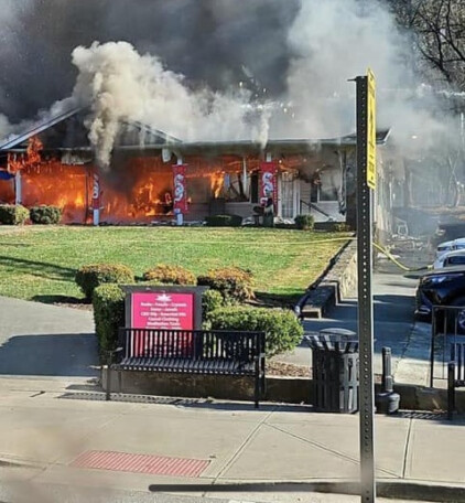 Downtown Blue Ridge Is on Fire: What We Know