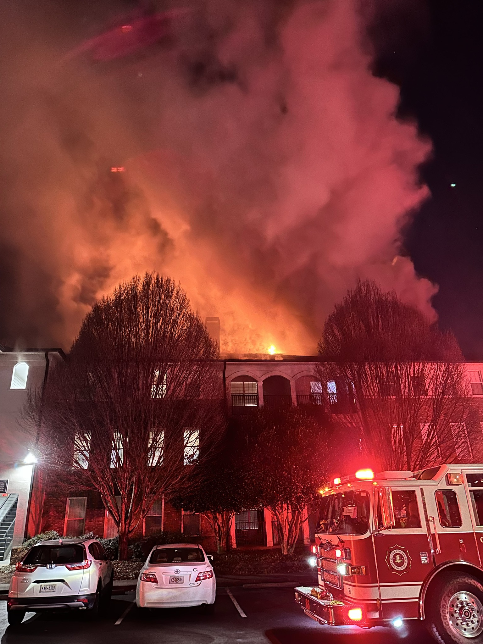 Photos: Apartment Fire in Vinings