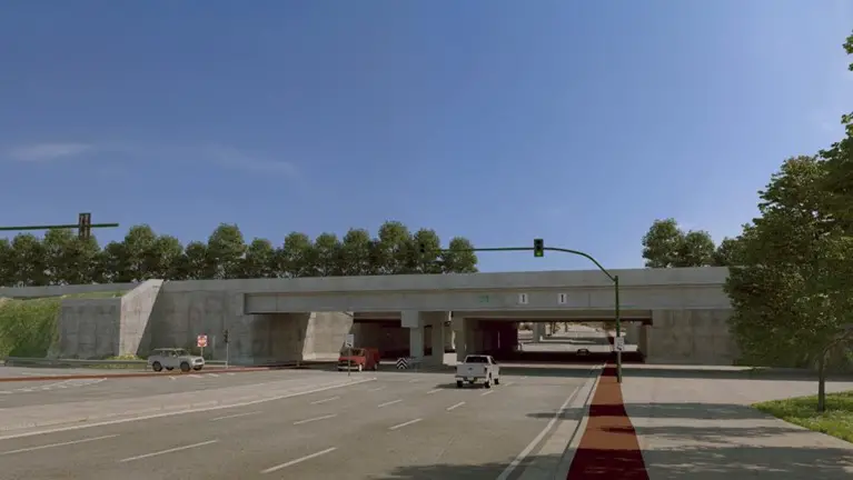 Glenridge Drive Transformation Complete with New Lanes Under I-285