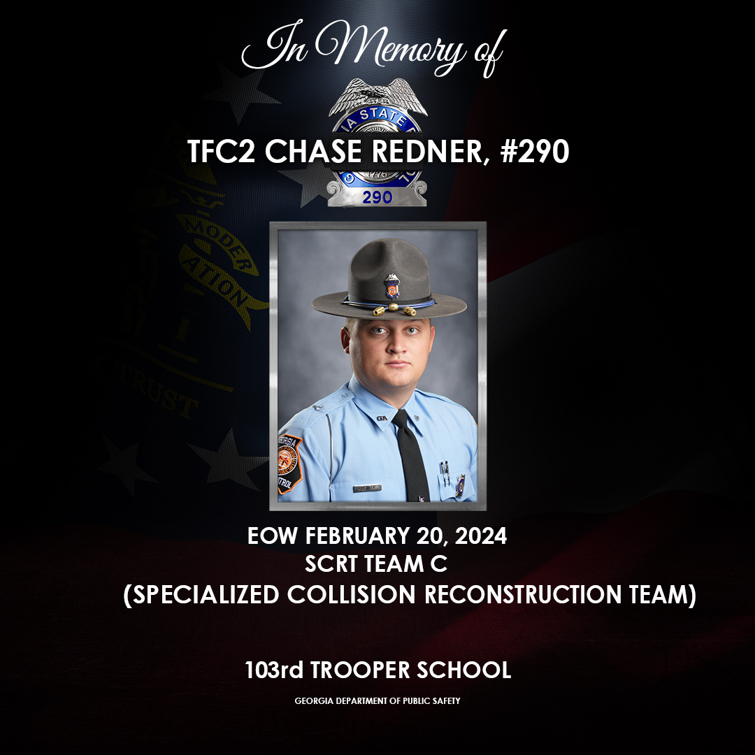 Georgia State Trooper Dies In The Line of Duty During Crash Investigation