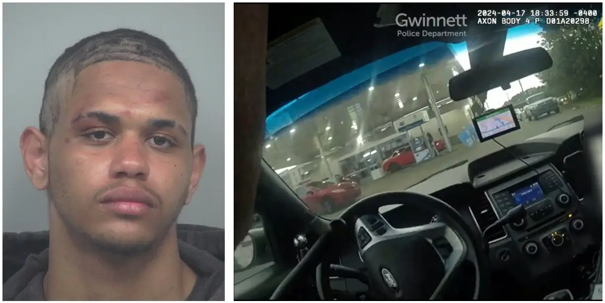 21-Year-Old Arrested After Ramming Stolen Vehicle Into Gwinnett Police Patrol Car