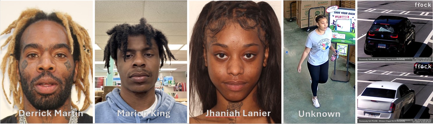 🏠 The Gist: Gwinnett County Police have charged three people in connection with a residential burglary that occurred on May 3, while the homeowner was out of town. A fourth female suspect remains unidentified.