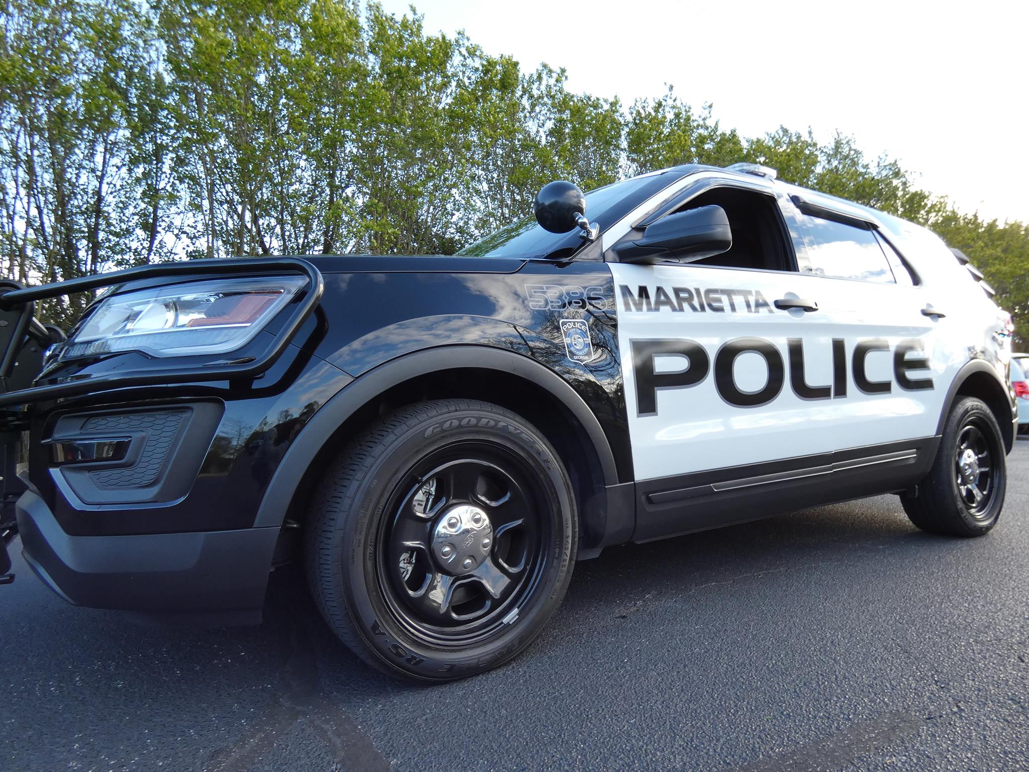 Friday Night Crash Injures Two Marietta Police Officers