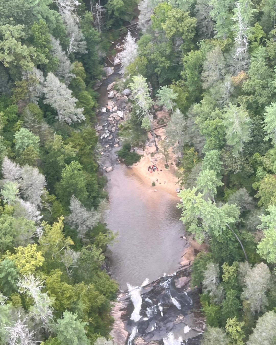 Photos: Successful Helicopter Rescue in Chattahoochee National Forest