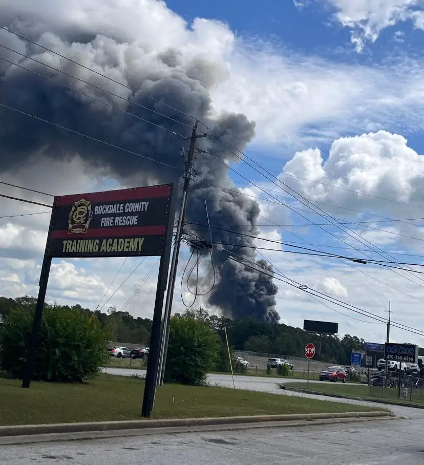 Bio Lab Fire in Conyers: Evacuation Ordered